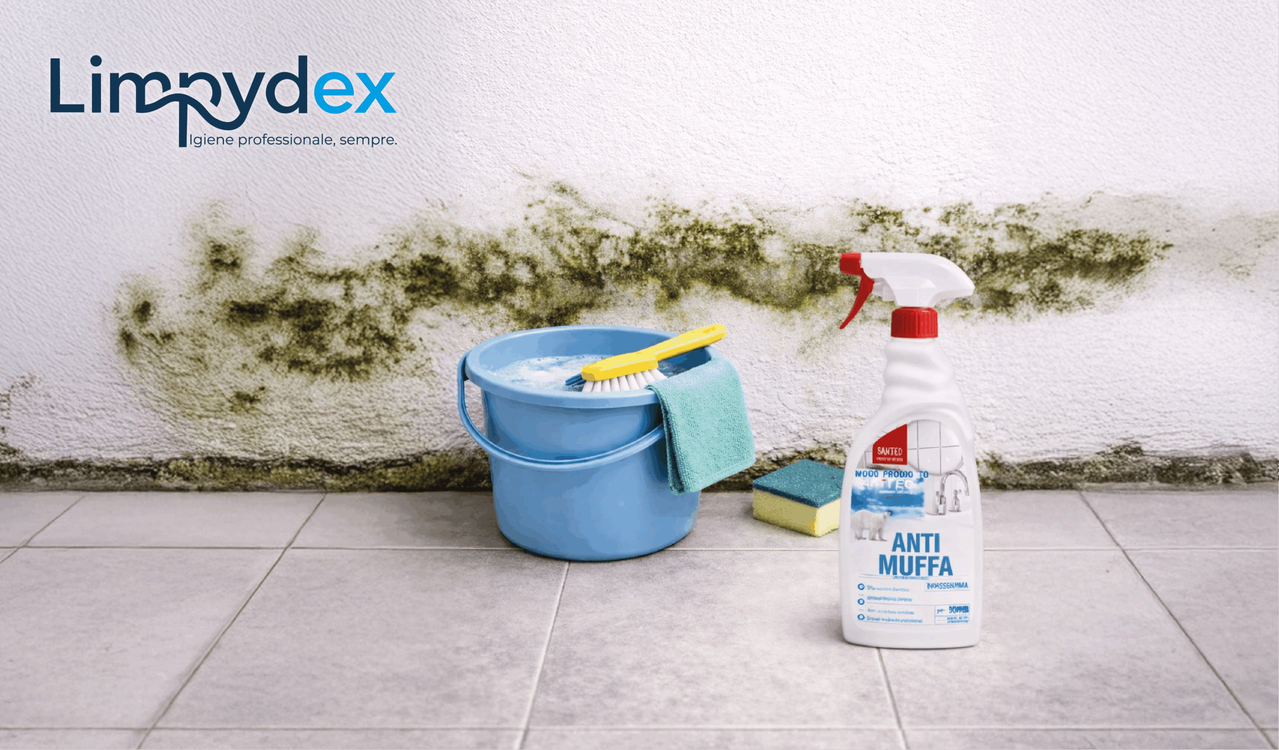 come eliminare la muffa